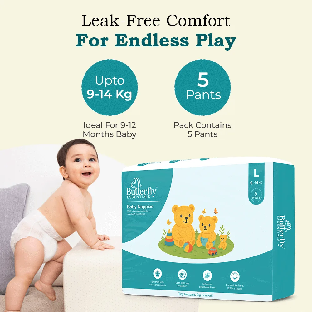 Baby Diapers – All-Day Dryness and Aloe Vera Care - Large thumbnail 4