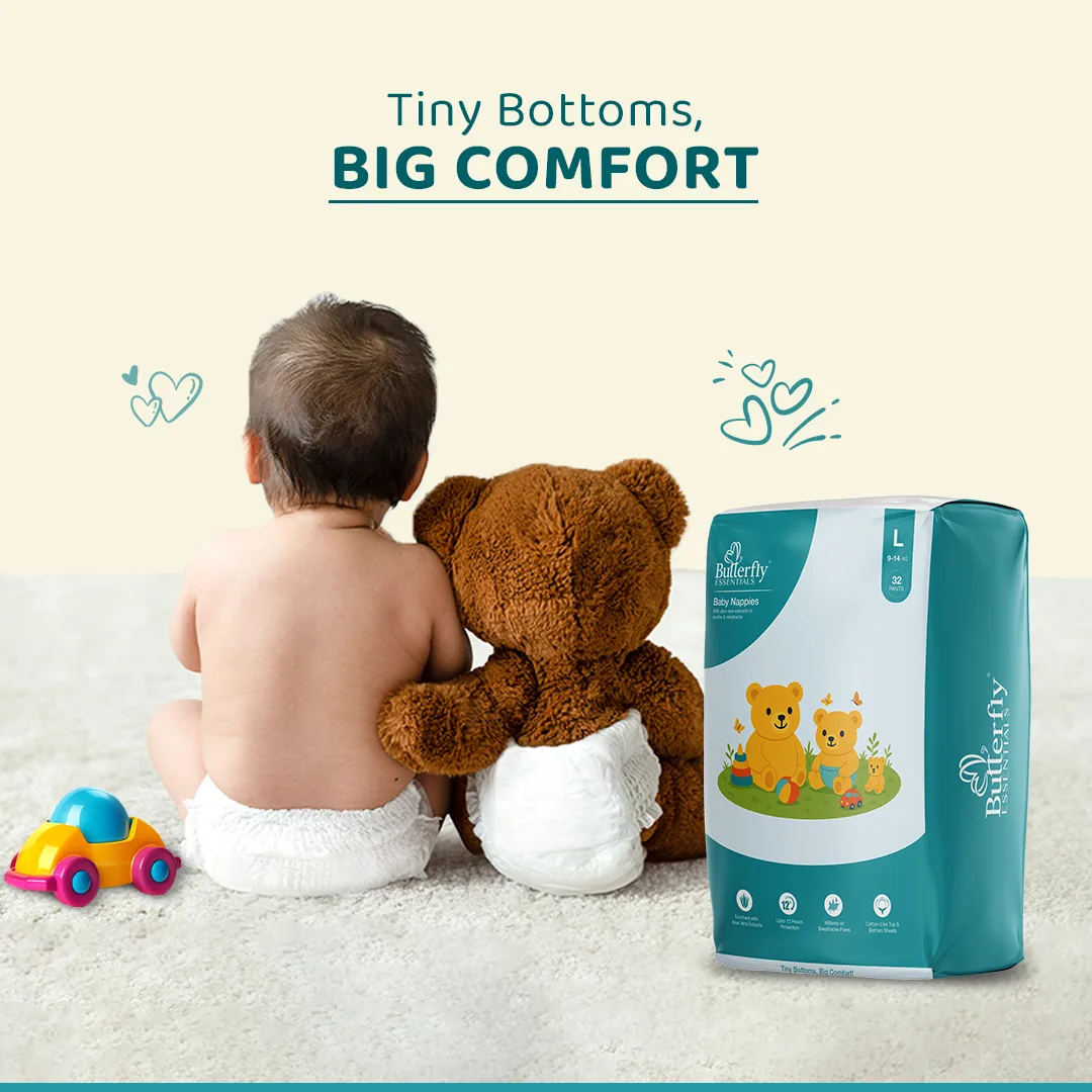 Baby Diapers – All-Day Dryness and Aloe Vera Care - Large thumbnail 6